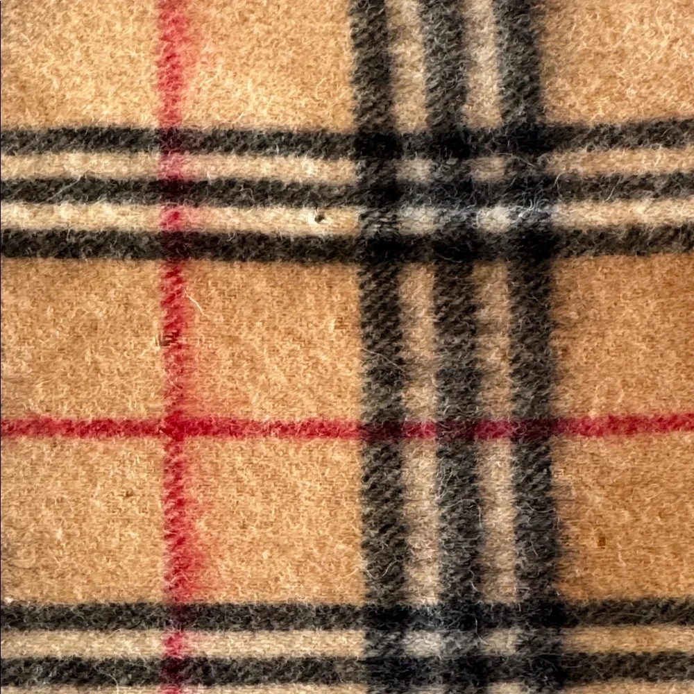 RONGZHIYOU Nova Check Wool Scarf